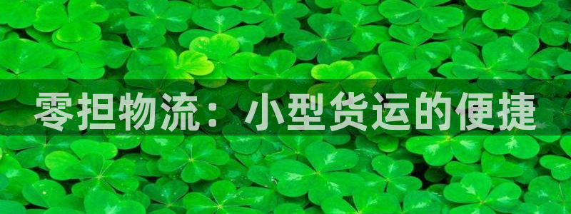 28圈口内径是多大：零担物流：小型货
