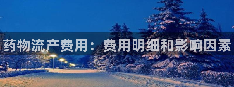 28圈注册号：药物流产费用：费用明细