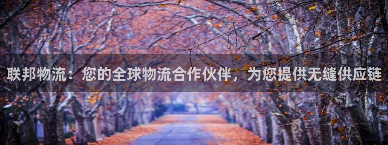 28圈大神预测：联邦物流：您的全球物