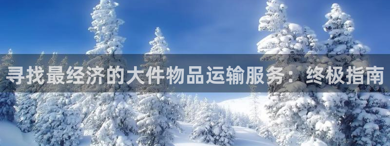 28圈加拿大走势：寻找最经济的大件物