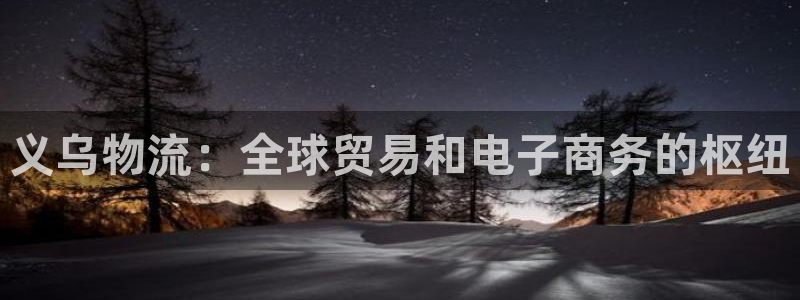 28圈绿骨头：义乌物流：全球贸易和电