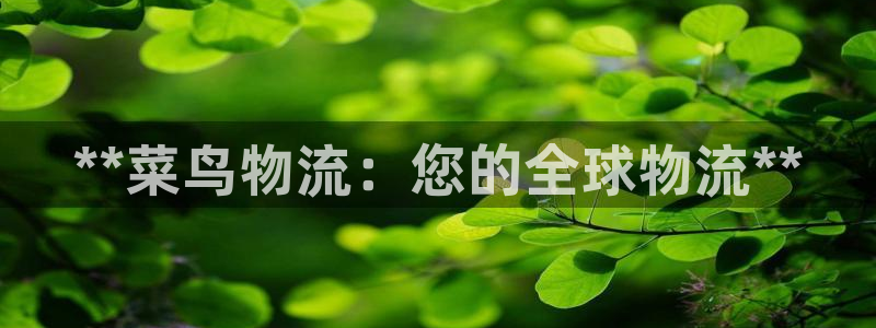 28圈pc预测：**菜鸟物流：您的全