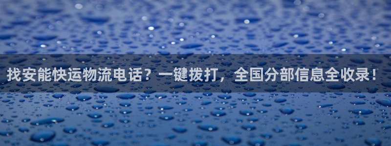 28圈.ccmapp：找安能快运物流