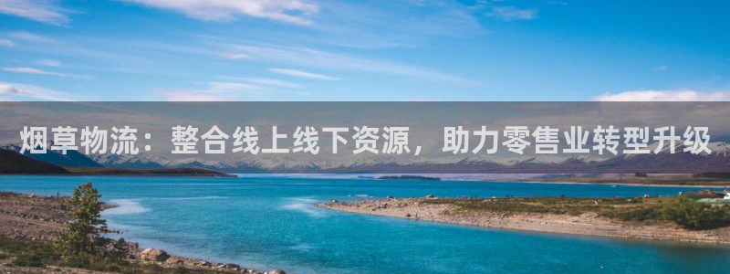 28圈.ccmapp：烟草物流：整合