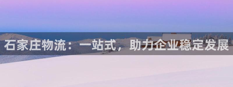 28圈网站平台：石家庄物流：一站式，
