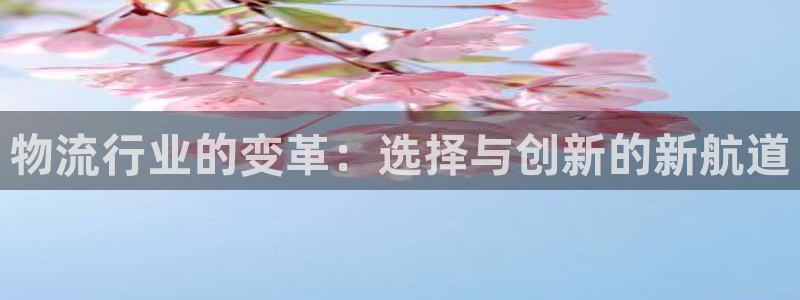 28圈提款一直没到：物流行业的变革：